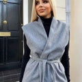 Margaux Oversized Wool-Blend Blazer