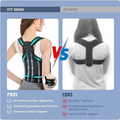 Adjustable Posture Corrector Back Brace