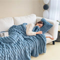 Faux Fur Throw Blanket
