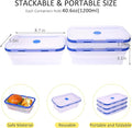 Collapsible Silicone Food Containers (Set of 3)