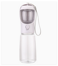3-in-1 Pet Water & Food Bottle with Waste Bag Holder