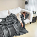 Faux Fur Throw Blanket