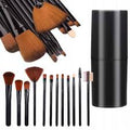 Professional Makeup Brush Set (12 pcs)