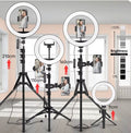 Selfie Ring Light with Tripod Stand